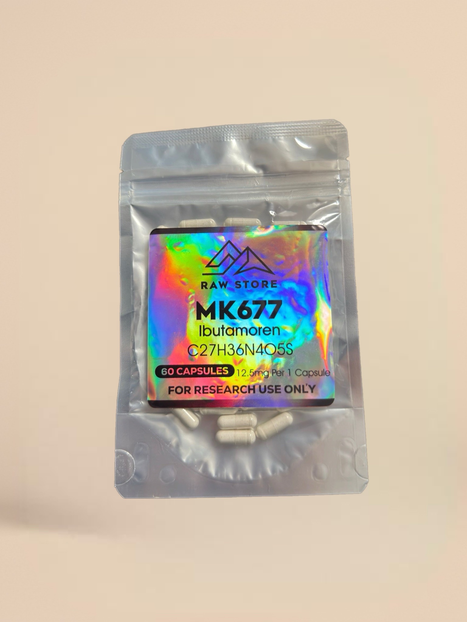 MK677 Ibutamoren 12.5mg ( 60 capsules)