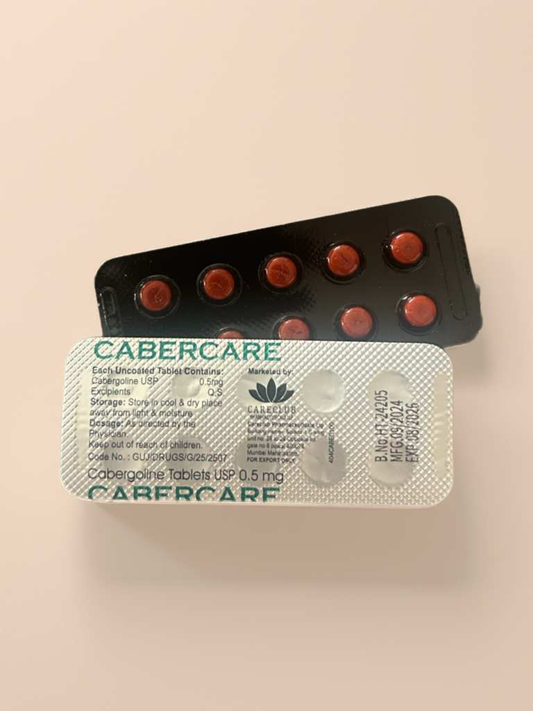 Cabergoline 0.5mg (10 tabs)