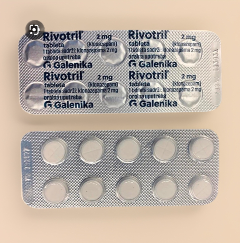 Rivotril 2mg (Clonazepam) 30 tabs